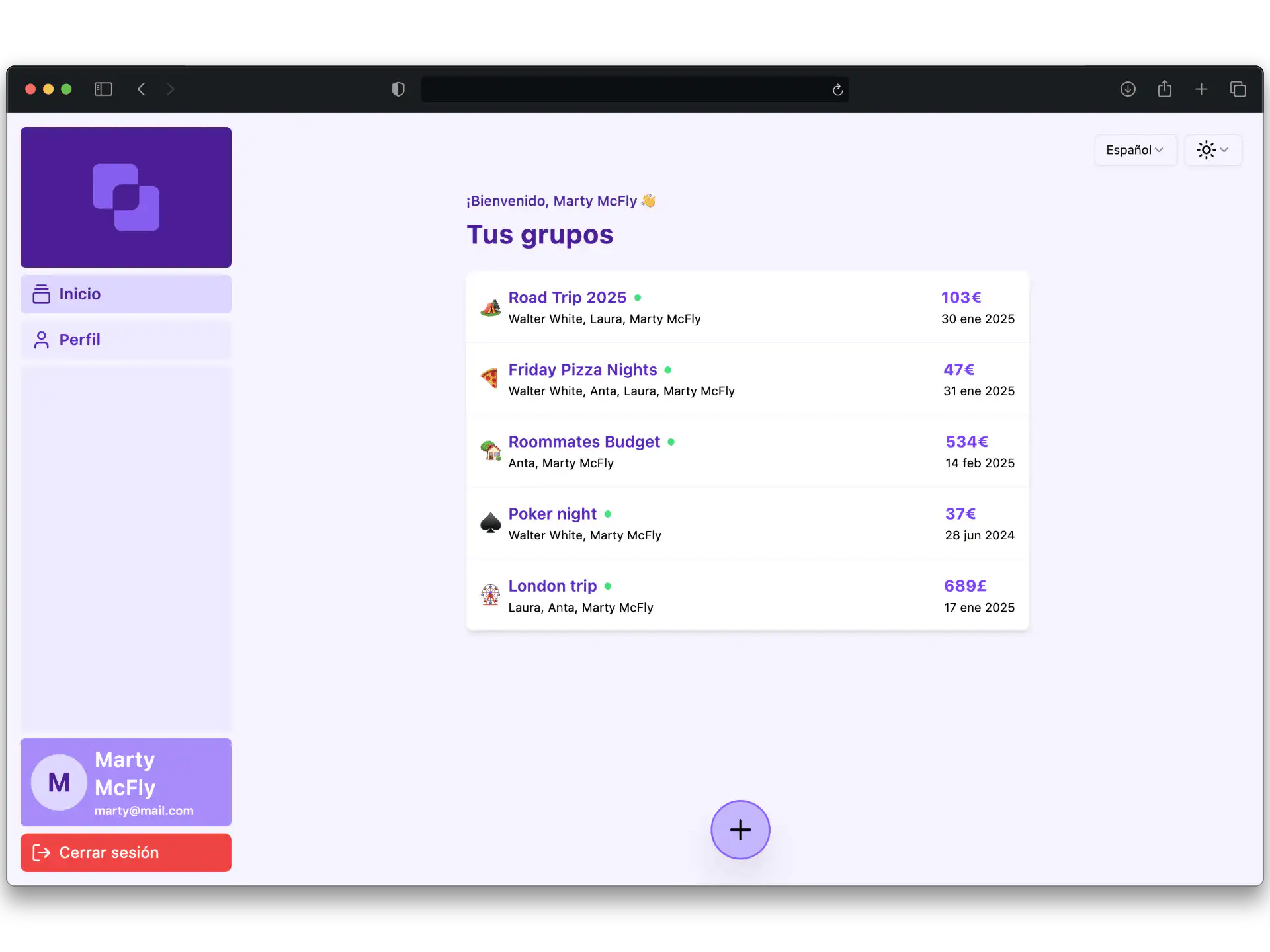 Desktop preview image of Square - Bill Splitter