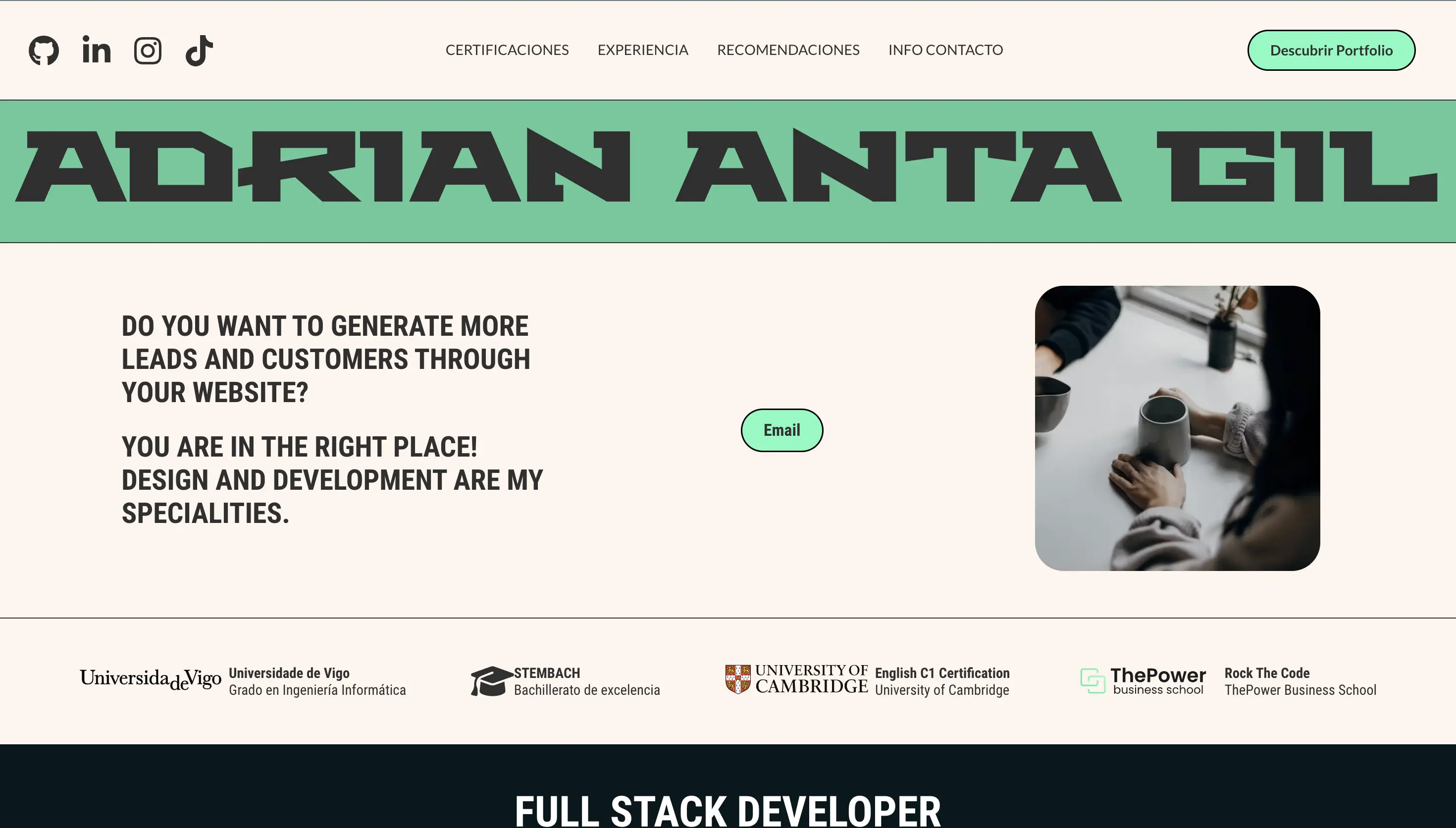 Responsive website preview image