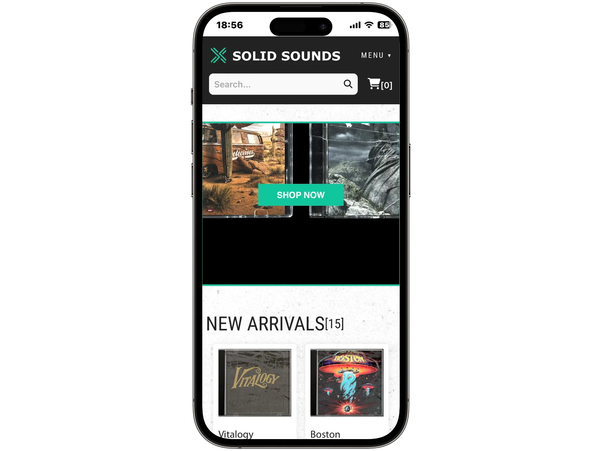 Mobile preview image of Dynamic store