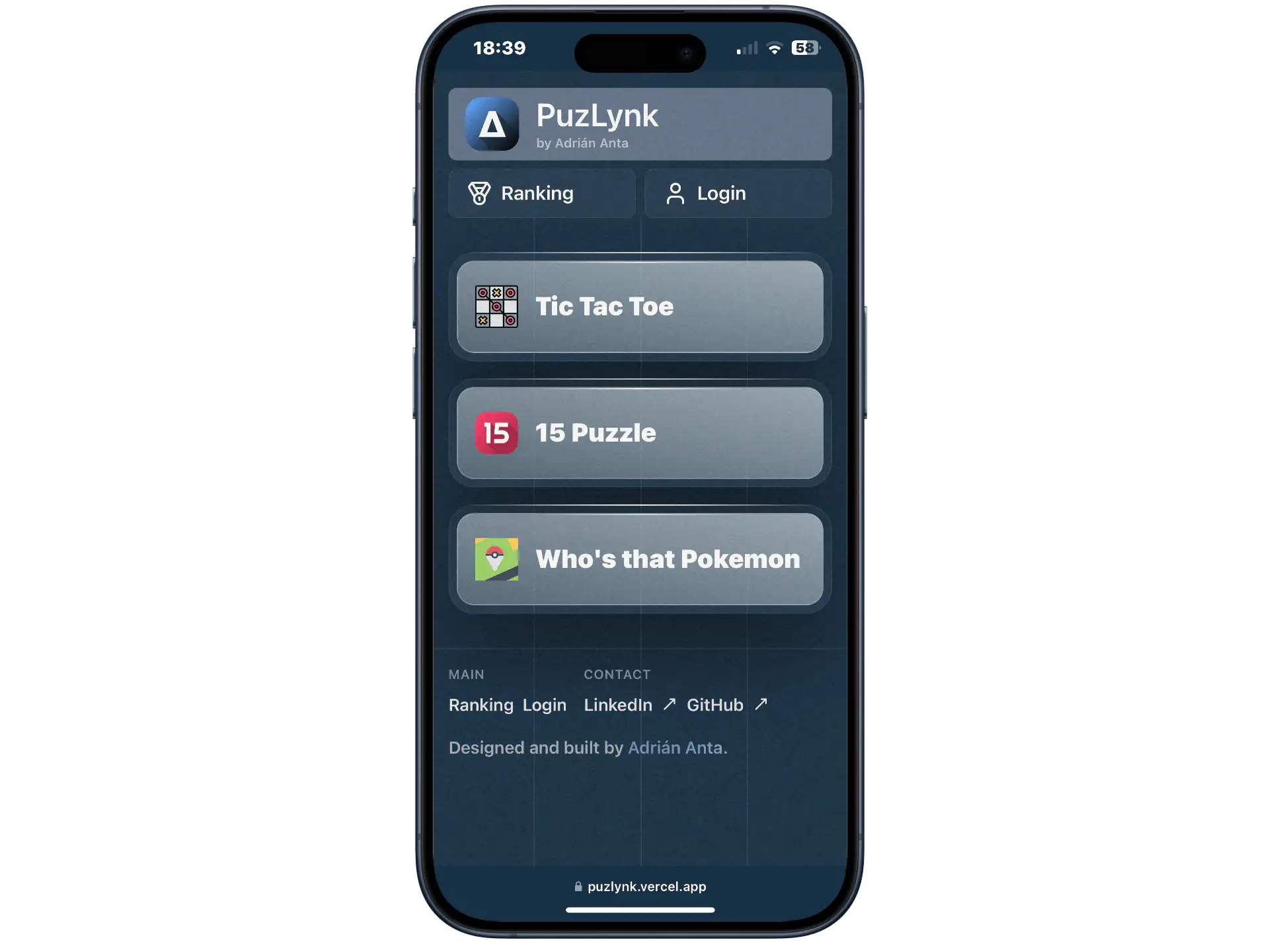 Mobile preview image of Imprffct games